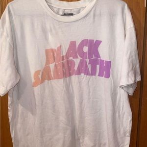 black sabbath oversized tshirt
